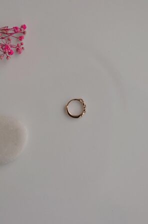 Zincir Model Piercing Tragus Helix Kıkırdak Küpesi