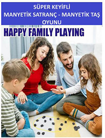 Süper Keyifli Manyetik Satranç-20 Taşlı Manyetik(Güçlü) Taş Oyunu- Harika Vakit Geçirmek İçin Hediye