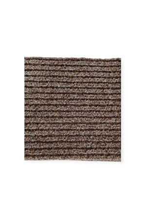 Çelik Halı 1 x 12 metre KAHVERENGİ Dış Ve Iç Zemin Kaymaz Halı Yolluk Taban Iş Yeri Ofis Oto Paspası