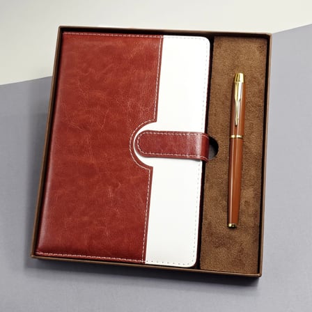 Premium Vip Defter Kalem Seti Notluk Yıl Dönümü Hediyesi Şık Aksesuar