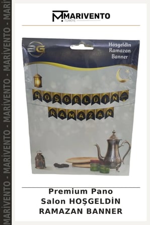 Premium Pano Salon HOŞGELDİN RAMAZAN BANNER