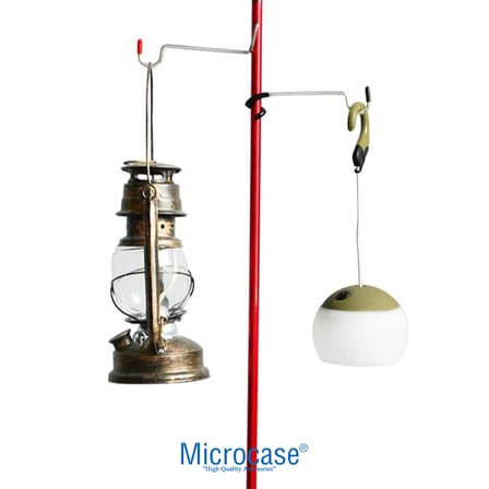 Microcase Kamp Ve Outdoor Çok Amaçlı Lamba Askısı Pratik Fener Askı Aparatı Kancası 3 Adet - AL5878