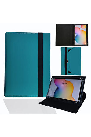 Acer Iconia W510P-NT.L0SEY.001 10.1"  Tablet Uyumlu Standlı Üniversal Kapaklı Tablet Kılıfı