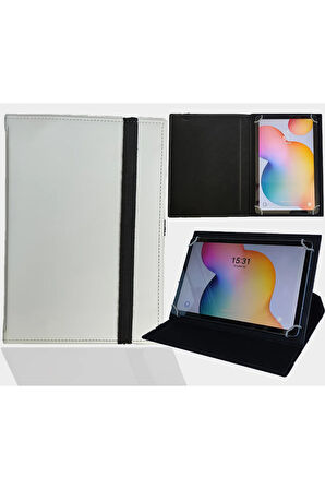 Xiaomi Redmi Pad Pro 12.1 inç 2024 Tablet Uyumlu Standlı Üniversal Kapaklı Tablet Kılıfı