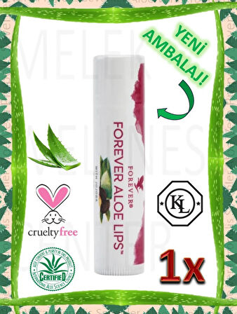 Forever Aloe Lips- Dudak Koruyucu Krem - (ALOE VERA ve JOJOBA İÇERİR) -12 Adet