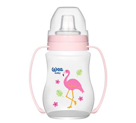 Wee Baby Akıtmaz Kulplu PP Antikolik Bardak 250ml 754