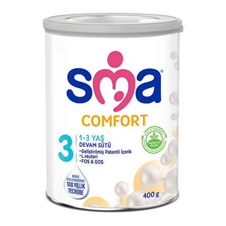 SMA Comfort 3 Devam Sütü 1-3 Yaş 400 Gr