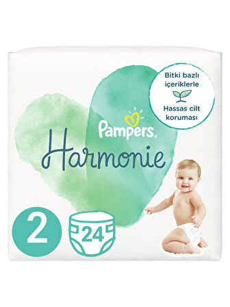 Prima Harmonie Bebek Bezi 2 Beden 24 Adet