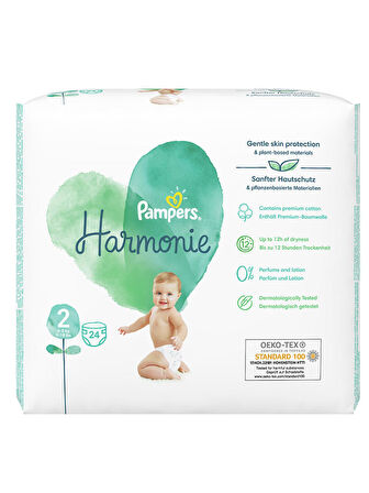 Prima Harmonie Bebek Bezi 2 Beden 24 Adet