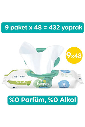 Prima Aqua Pure Islak Havlu Mendil 9'Lu 432 Yaprak