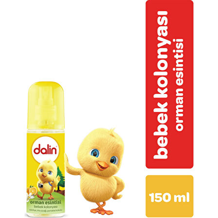 Dalin Sprey Bebek Kolonyası Orman Esintisi 150 ml