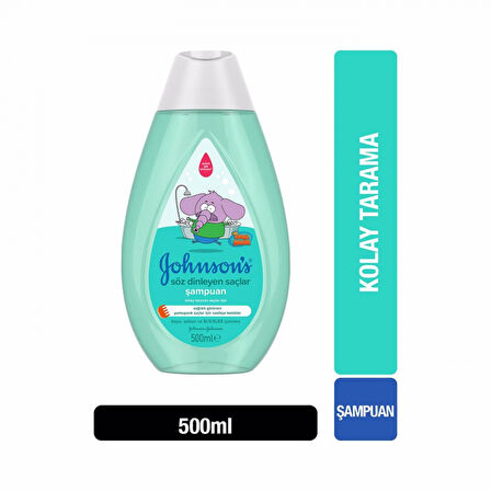 Johnson's Baby Kral Şakir Söz Dinleyen Saçlar Şampuan 500ml