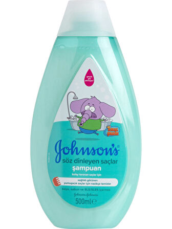 Johnson's Baby Kral Şakir Söz Dinleyen Saçlar Şampuan 500ml