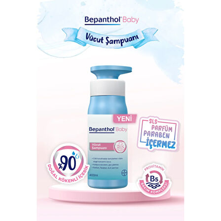 Bepanthol Baby Vücut Şampuanı 400ml