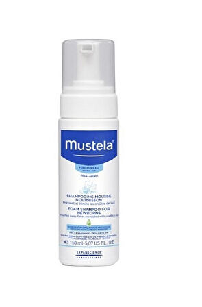 Mustela Yeni Doğan Konak Önleyici Köpük Şampuan 150 ml