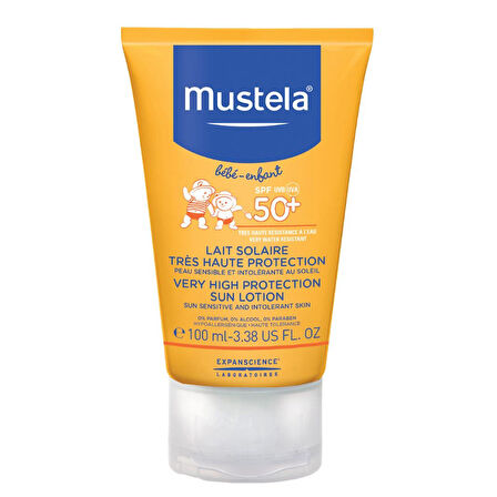 Mustela Very High Protection Güneş Losyonu 50 SPF 100 ml