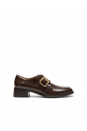 Zoe Toka Detaylı Parlak  Kadın Loafer