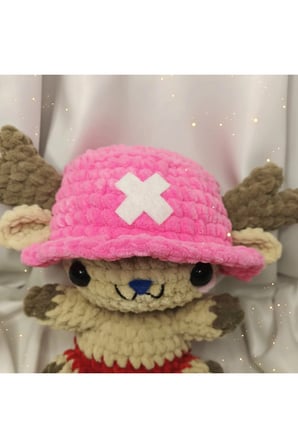 El Yapımı Tek Parça Tığ İşi Peluş: Luffy, Nami, Chopper Amigurumi