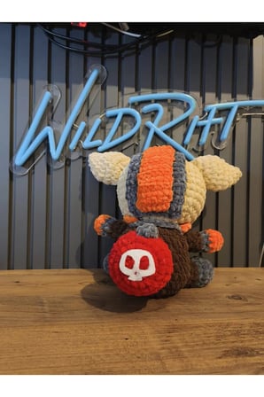 El Yapımı VEX - LEE SIN - RAKAN - FIZZ - ZIGGS / League of Legends Amigurumi Seti