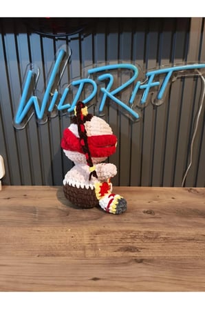 El Yapımı VEX - LEE SIN - RAKAN - FIZZ - ZIGGS / League of Legends Amigurumi Seti