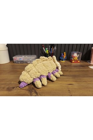 El Yapımı Tek Parça Tığ İşi Peluş: Bell Beast Hollow Knıght Sılksong Amigurumi