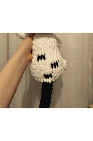 El Yapımı Tek Parça Tığ İşi Peluş: Kedi Amigurumi