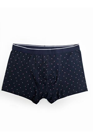 Pink Square Dot Boxer