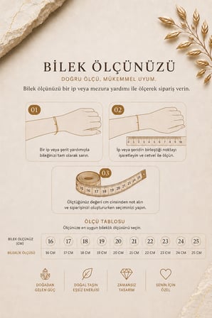 Doğal Taş Çocuk Bilekliği 