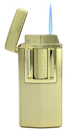 Zenit Lüks Metal Çakmak - USB Şarjlı & Elektronik Ateşleme - Altın Renk