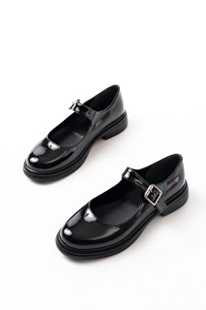 Ysn-4444 Siyah Rugan Günlük Kadın Ayakkabı