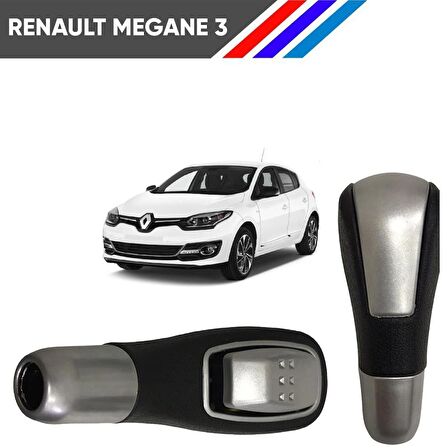 Renault Megane 3 Otomatik Vites Topuzu Mat Krom 8200574279