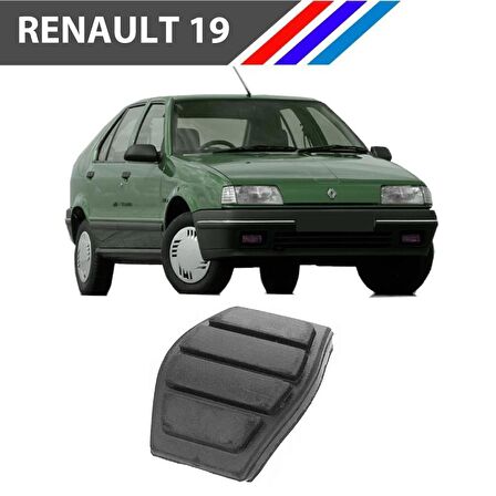 OTOZET Renault 19 Fren - Debriyaj Pedal Lastiği 2 Adetli Takım