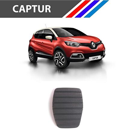 OTOZET Renault Captur Fren - Debriyaj Pedal Lastiği 2 Adetli Takım