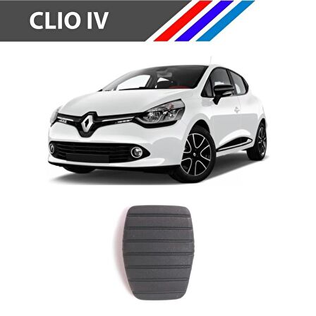 OTOZET Renault Clio 4 Fren - Debriyaj Pedal Lastiği 2 Adetli Takım