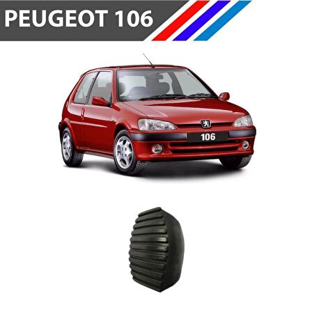 OTOZET Peugeot 106 Debriyaj Pedal Lastiği Yanaklı 1 Adet 2130.15