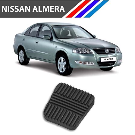 OTOZET Nissan Almera Debriyaj ve Fren Pedal Lastiği 2 Adetli Set