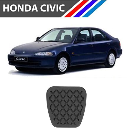 OTOZET Honda Civic Debriyaj Fren Pedal Lastiği 2 Adetli Set