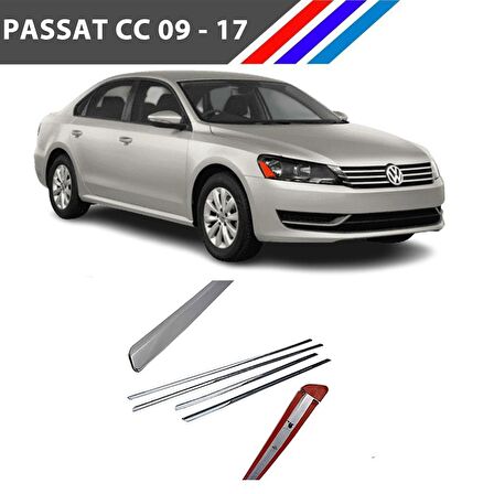 VW Passat CC Kapı Çıta Takımı Krom 4 Adetli Set 2009 - 2017