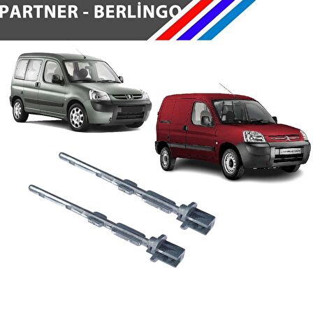 Partner - Berlingo Arka Sürgülü Kapı Kilit Pimi 2 Adetli Set