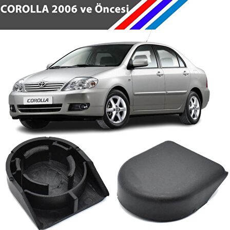 Toyota Corolla Ön Silecek Kapağı 2 Adetli Set 2006 ve Öncesi