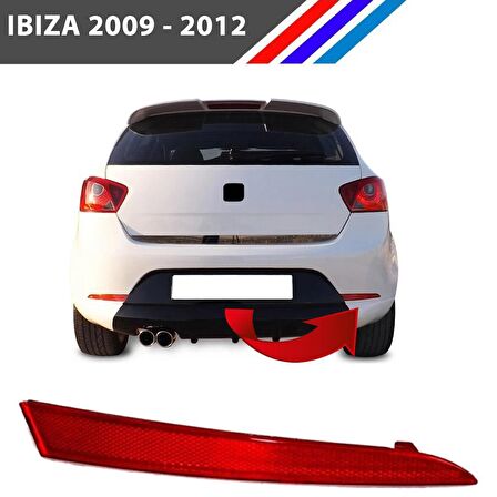 Seat ibiza Arka Tampon Reflektörü Sağ Taraf 2009-2012