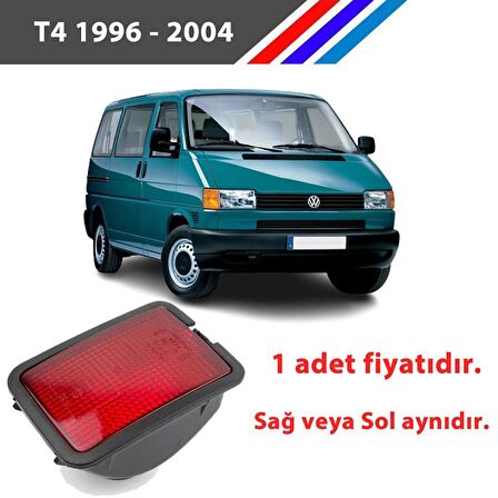 Transporter T4 Arka Tampon Reflektörü 1 Adet 1996 - 2004