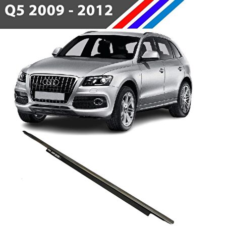 Audi Q5 Ön Sol Kapı Cam Sıyırıcı Fitili Kromlu 2009-2012