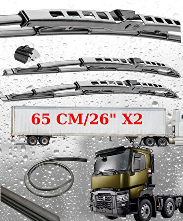 Renault C 380 Ön Silecek Süpürgesi Seti 65cm
