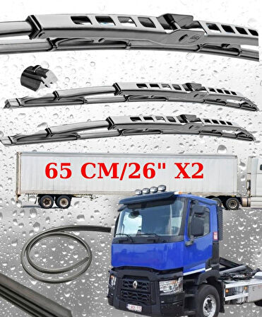 Renault C 430 Ön Silecek Süpürgesi Seti 65cm