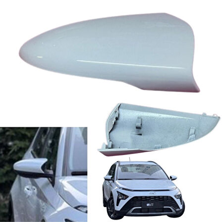 Hyundai İ20 Ayna Kapağı Sağ Yolcu Tarafı Beyaz Renkli 2020+