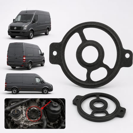 Volkswagen Crafter 30-35 2006-2016 2E 2.5 TDI Yağ Filtre Muhafaza Contası