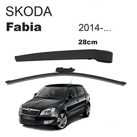 OTOZET Skoda Fabia Arka Silecek Kolu ve Süpürgesi Set 2014 Sonrası 5F3955707