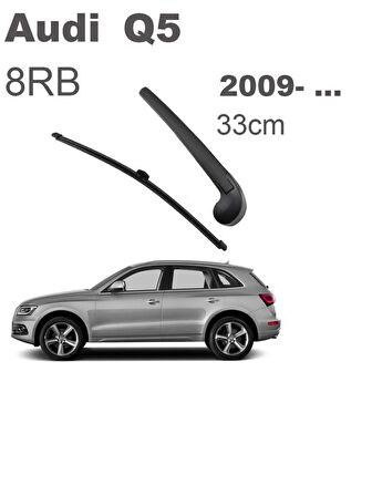 Audi Q5 Arka Silecek Kolu ve Süpürgesi Takım 2009 - 2016