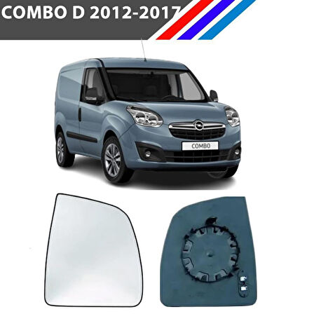 Opel Combo D Kasa Sağ Dış Ayna Camı Yolcu Tarafı Isıtmalı